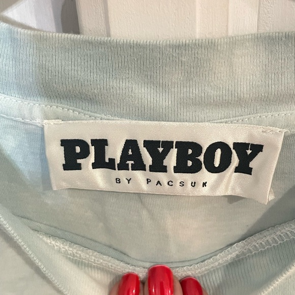 VINTAGE PLAYBOY BY PACSUN TIE-DYE TEE-SHIRT MENS L - Picture 2 of 4